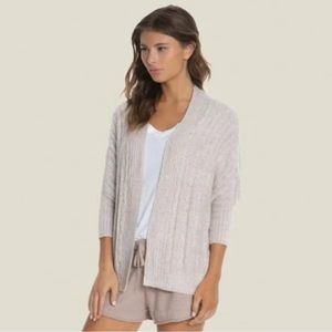 Barefoot Dreams Knit Cardigan | Size XXSmall/XSmall | Cream